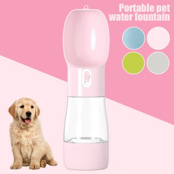 Multifunctional Portable Pet Water Bottle & Feeder - Picture 3 of 11